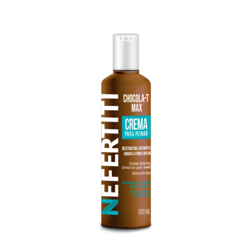 NEFERTITI CREMA PARA PEINAR DE CHOCOLATE 300 ML