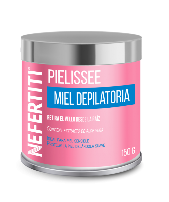 NEFERTITI MIEL DEPILADORA PIELISSE 150GR + TELAS PARA DEPILAR