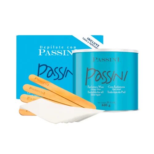 PASSINI CERA DEPILATORIA TIPO MIEL PARA TODO TIPO DE PIEL 600GR