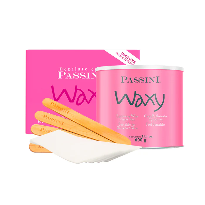 PASSINI WAXY CERA DEPILATORIA TIPO CREMA PIEL DELICADA 600GR