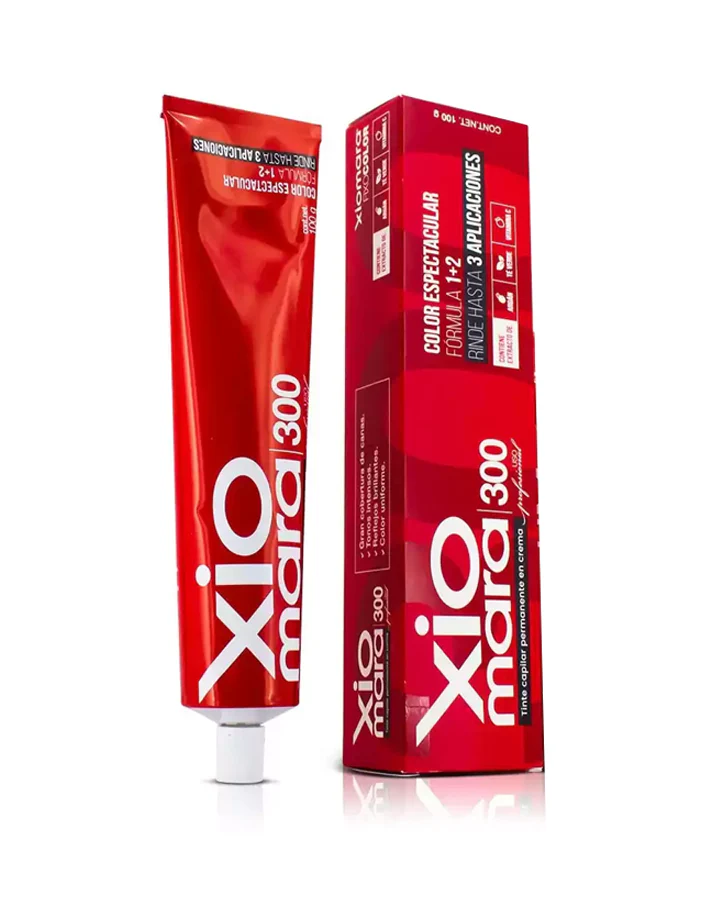 XIOMARA 300 TINTE PARA CABELLO CON ARGAN, EXTRACTO DE TE Y VITAMINA C 100gr