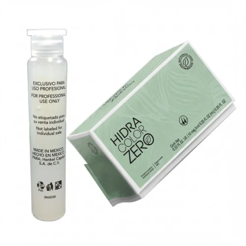 HIDRA ZERO TRATAMIENTO INTENSIVO PARA EQUILIBRAR EL CUERO CABELLUDO 12 AMPOLLETAS