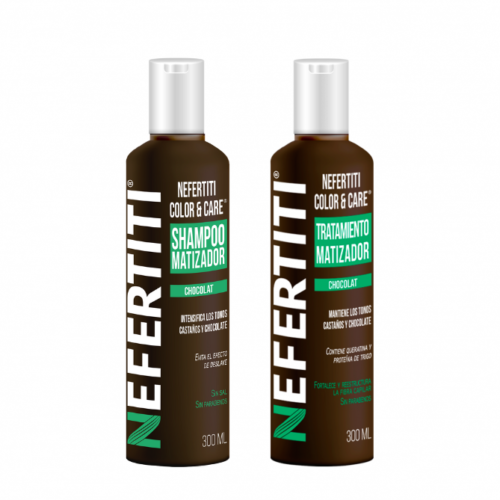 NEFERTITI SHAMPOO Y TRATAMIENTO CHOCOLATE 300ml